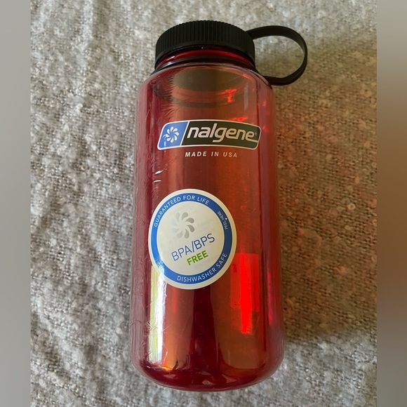 32 oz Wide Mouth Nalgene Water Bottle - BPA Free - Picture 2 of 7
